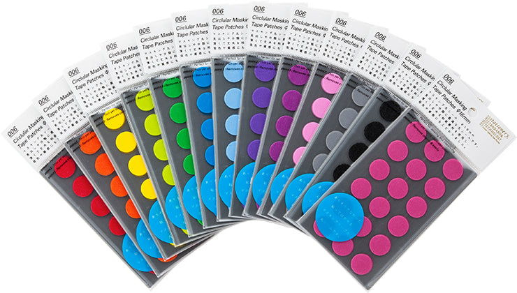 stalogy circular masking tape patches